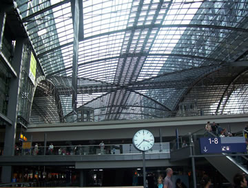 Lehrter Bahnhof in Berlin 