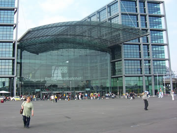 Lehrter Bahnhof in Berlin 